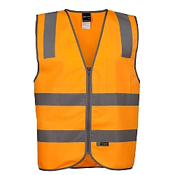 Vic Rails (D+N) Safety Vest Orange Vic Rails (D+N) Safety Vest Orange
