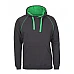 Contrast Fleecy Hoodie Kids & Adult