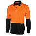 Hi Vis L/S Jacquard Polo