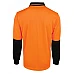 Hi Vis L/S Jacquard Polo