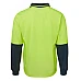 Hi Vis Long Sleeve Traditional Polo