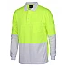 Hi Vis Long Sleeve Traditional Polo
