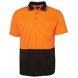 JB's Hi Vis Polo Non Cuffed