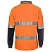 Hi Vis Night Day Traditional Long Sleeve Polo