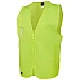 Hi Vis Zipper Safety Vest