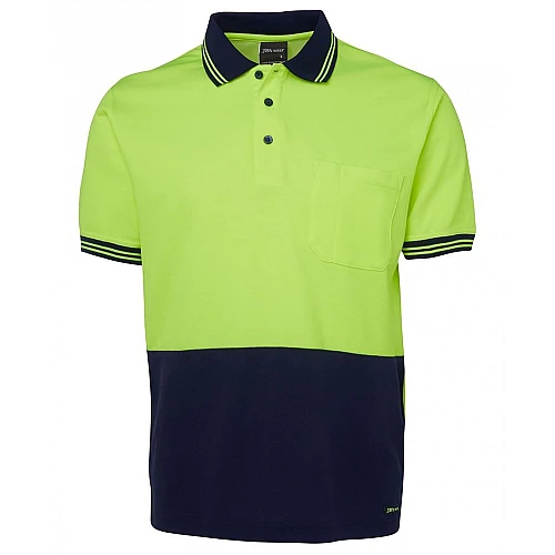 JB's Hi Vis S/S Cotton Back Polo JB's Hi Vis S/S Cotton Back Polo