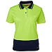 Ladies Hi Vis S/S Comfort Polo