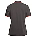 Ladies Polo Shirt With Pin Stripe