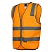 Vic Rails (D+N) Safety Vest Orange