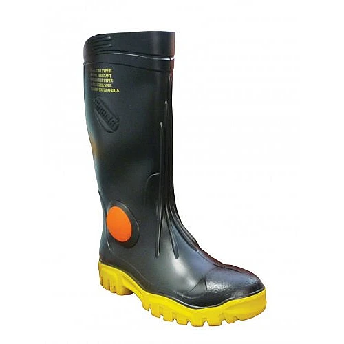 Stimela Foreman Black Safety Toe Gumboot Fwg902 Stimela Foreman Black Safety Toe Gumboot Fwg902