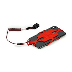 Phone Gripper with Coil Tether Phone Gripper with Coil Tether