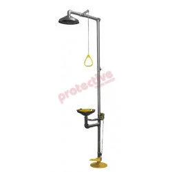 Stainless Steel Safety Shower & Eyewash Stainless Steel Safety Shower & Eyewash