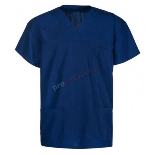 MEDI8 UNISEX SCRUB TOP WITH POCKETS - M88000 MEDI8 UNISEX SCRUB TOP WITH POCKETS - M88000