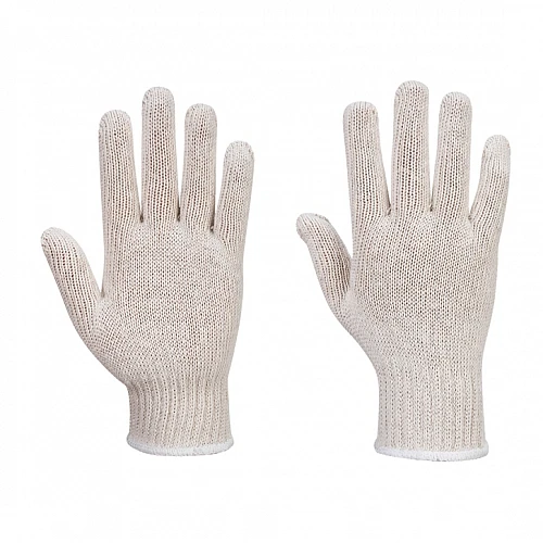 String Knit Liner Gloves White String Knit Liner Gloves White