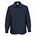 Utility Stretch Long Sleeve Shirt Black - Ms106