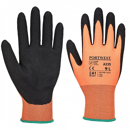 Dermi-Grip NPR15 Nitrile Sandy Glove A335 Dermi-Grip NPR15 Nitrile Sandy Glove A335