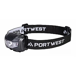 USB Rechargeable Head Torch – Wide Beam with Tilt and Multiple Light Modes
