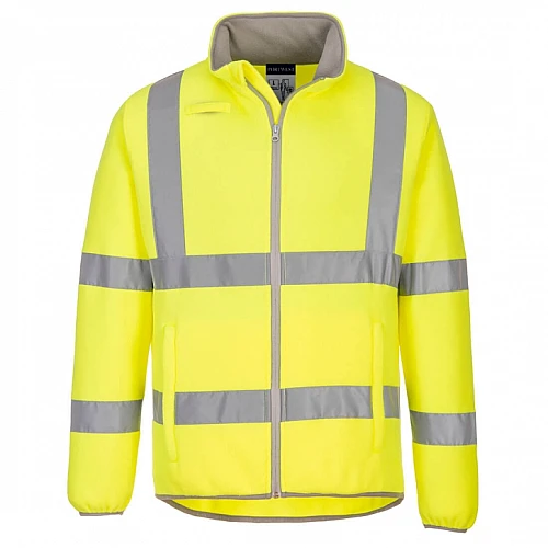 Portwest Eco Hi Vis Polar Fleece Jacket - Ec70 Portwest Eco Hi Vis Polar Fleece Jacket - Ec70