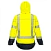 PORTWEST Hi-Vis Breathable Rain Jacket Yellow/Navy T403 - PW3