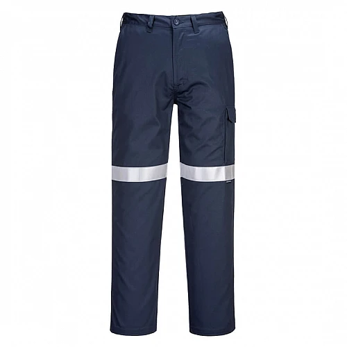 Flame Resistant Cargo Pants With Tape Navy - Mw701