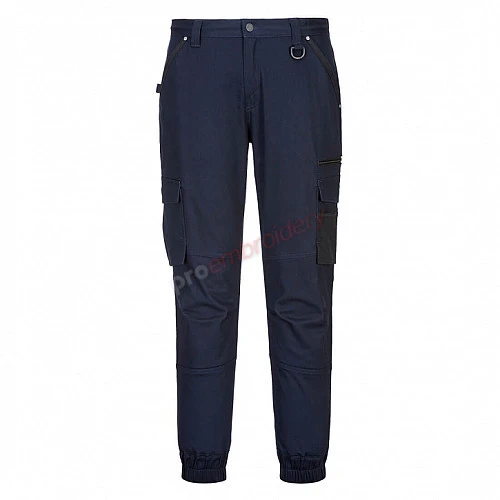 Portwest Cuffed Slim Fit Stretch Work Pants - Mp703 Portwest Cuffed Slim Fit Stretch Work Pants - Mp703