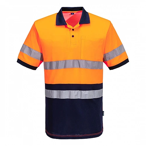 Hi-Vis Class D/N Contrast Polo shirt S/S - MP410 Hi-Vis Class D/N Contrast Polo shirt S/S - MP410