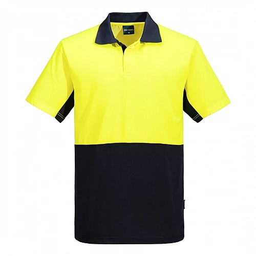 Portwest Hi-Vis Contrast Class D Polo Shirt S/S - MP810 Portwest Hi-Vis Contrast Class D Polo Shirt S/S - MP810