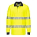 Pw3 Hi Vis Polo Shirt Long Sleeves - T186