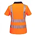 Hi-Vis Womens Cotton Comfort Contrast Polo Shirt S/S