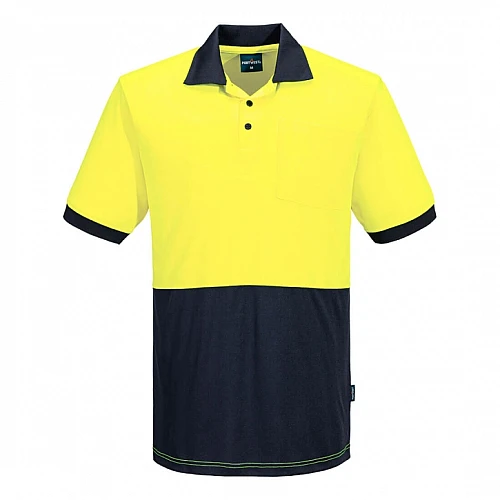 Portwest Hi Vis Class D Contrast Polo Shirt S/S - MP610 Portwest Hi Vis Class D Contrast Polo Shirt S/S - MP610