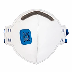 Portwest P251 FFP2 Valved Fold Flat Dust Mist Respirator