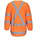 Hi-Vis X Back Zipped Tricot Vest