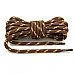 Pair Of High Density Weaving Round Shoe Laces