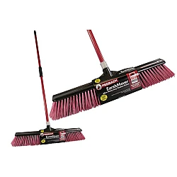 Red Earthmover Outdoor Broom