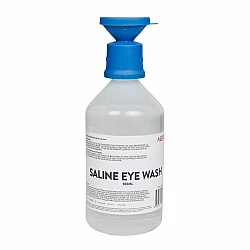MEDIQ EYEWASH SALINE SOLUTION 500ML - EWS500