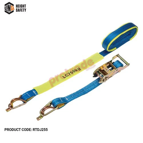Ratchet Tie Down 25mm x 5M 0.75T Captive J-Hook Ratchet Tie Down 25mm x 5M 0.75T Captive J-Hook