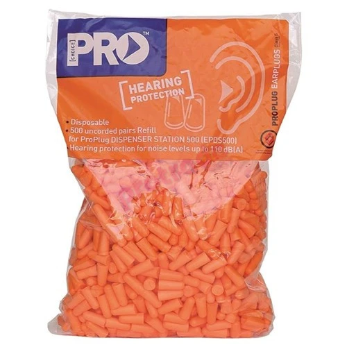 Probullet Refill Bag For Dispenser Uncorded 500 Pairs Probullet Refill Bag For Dispenser Uncorded 500 Pairs