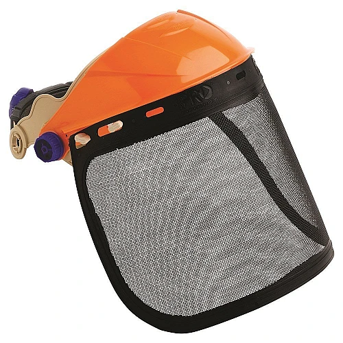 Striker Browguard With Visor Mesh Striker Browguard With Visor Mesh