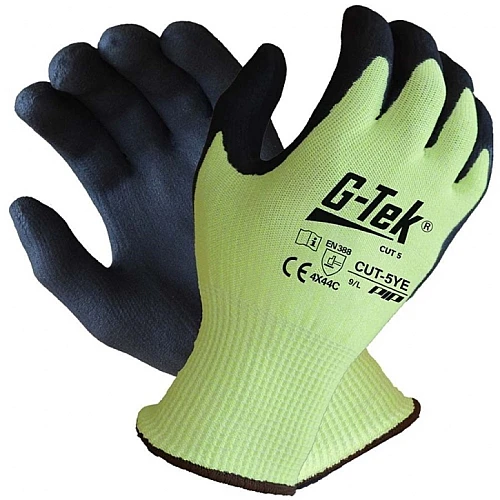 G-Tek Cut 5 Hppe Glass Liner Hi Vis G-Tek Cut 5 Hppe Glass Liner Hi Vis