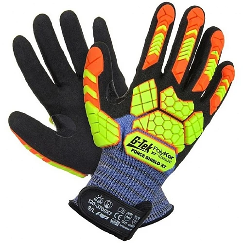 G-Tek Forceshield Polykor X7 18 Gauge Nitrile Glove G-Tek Forceshield Polykor X7 18 Gauge Nitrile Glove
