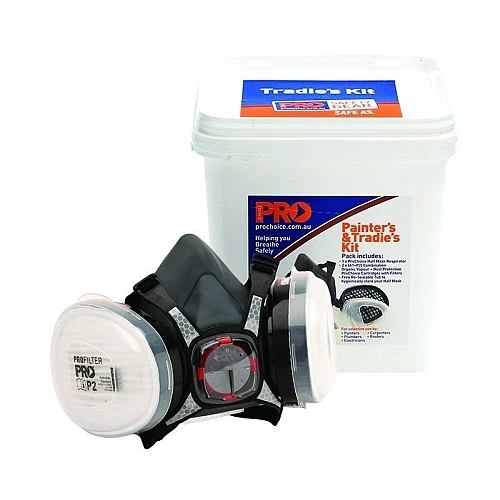 Maxi Mask Respirator Tradies And Painters Kit 2000 With A1P2 Maxi Mask Respirator Tradies And Painters Kit 2000 With A1P2