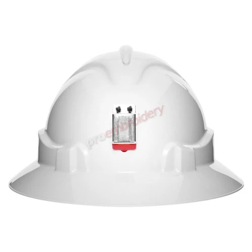V6 Hard Hat Vented Full Brim + Lamp Bracket Ratchet Harness V6 Hard Hat Vented Full Brim + Lamp Bracket Ratchet Harness