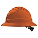 V6 Hard Hat Vented Full Brim Ratchet Harness HHV6FB