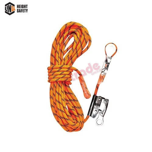 Kernmantle Rope With Thimble Eye & Rope Grab 15m Kernmantle Rope With Thimble Eye & Rope Grab 15m