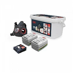 Force Typhoon 8 Half Mask Respirator Multi-Gas Kit With ABEK1P2 Filters