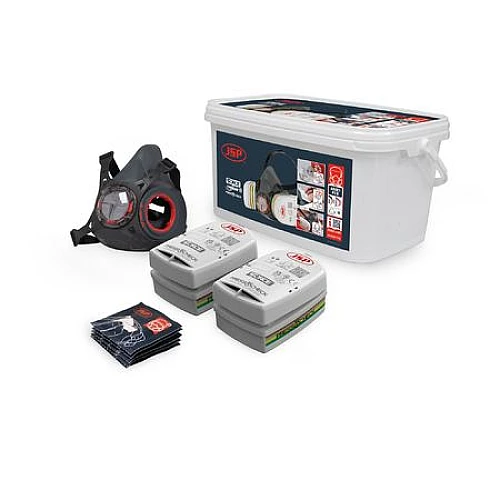 Force Typhoon 8 Half Mask Respirator Multi-Gas Kit With ABEK1P2 Filters Force Typhoon 8 Half Mask Respirator Multi-Gas Kit With ABEK1P2 Filters