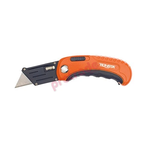 RONSTA KU001 Folding Utility Knife – SK5 Steel, Anti-Slip Grip RONSTA KU001 Folding Utility Knife – SK5 Steel, Anti-Slip Grip
