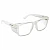 CLEAR LENS WITH CLEAR FRAME
