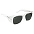 POLARISED SMOKE LENS WITH CLEAR FRAME
