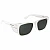 POLARISED SMOKE LENS WITH CLEAR FRAME